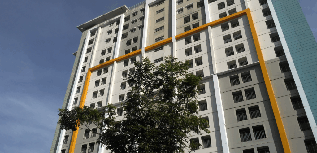 Fachada edificio renovada