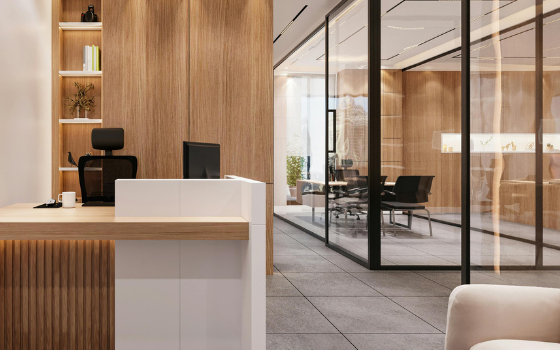 Recepción de local comercial reformado